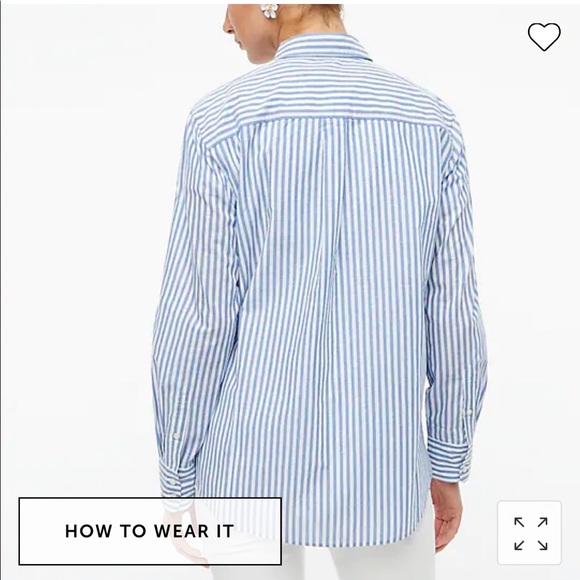 J Crew Relaxed Button Up Shirt - Picture 2 of 4
